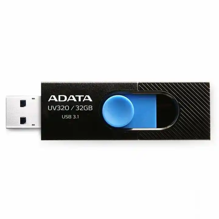 Adata Pamięć USB UV320 Czarny Czarny/Niebieski 32 GB