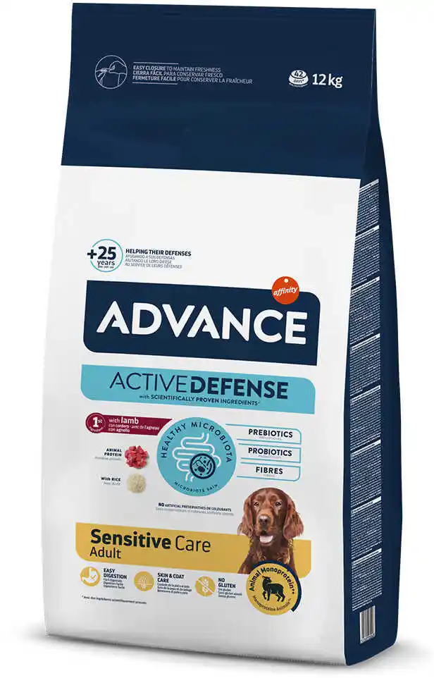 Affinity Advance Advance Sensitive Adult, jagnięcina i ryż - 12 kg