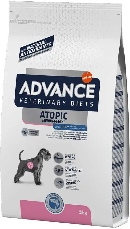 Affinity Advance Veterinary Diets Advance Veterinary Diets Atopic, pstrąg - 3 kg