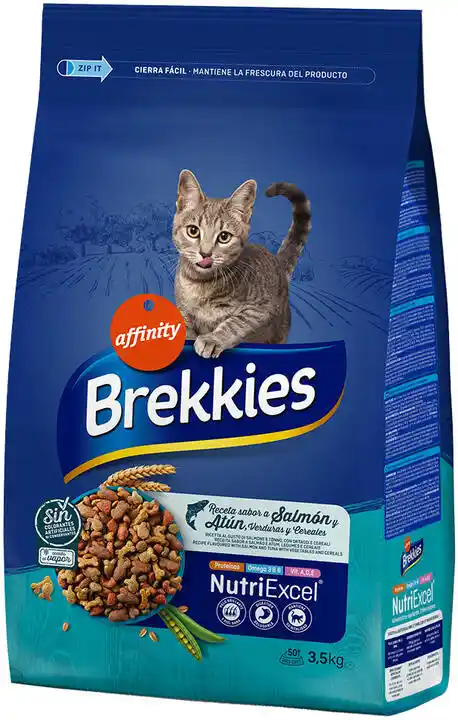 Affinity Brekkies Karma dla kotów z łososiem tuńczykiem i warzywami 3,5 kg sucha