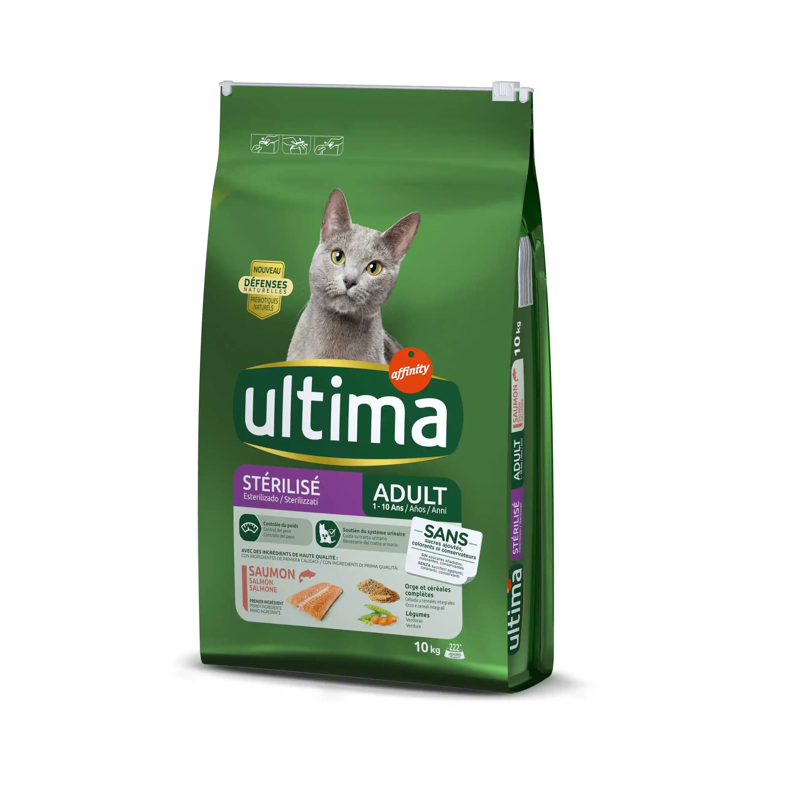 Affinity Ultima Ultima Cat Sterilized łosoś i jęczmień - 10 kg karma sucha