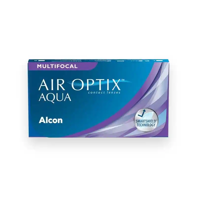 Alcon Soczewki miesięczne Air Optix Aqua Multifocal 3 szt.