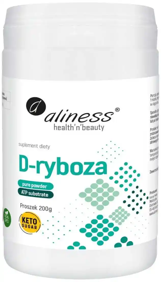 Aliness D-ryboza 200g Słodzik Keto