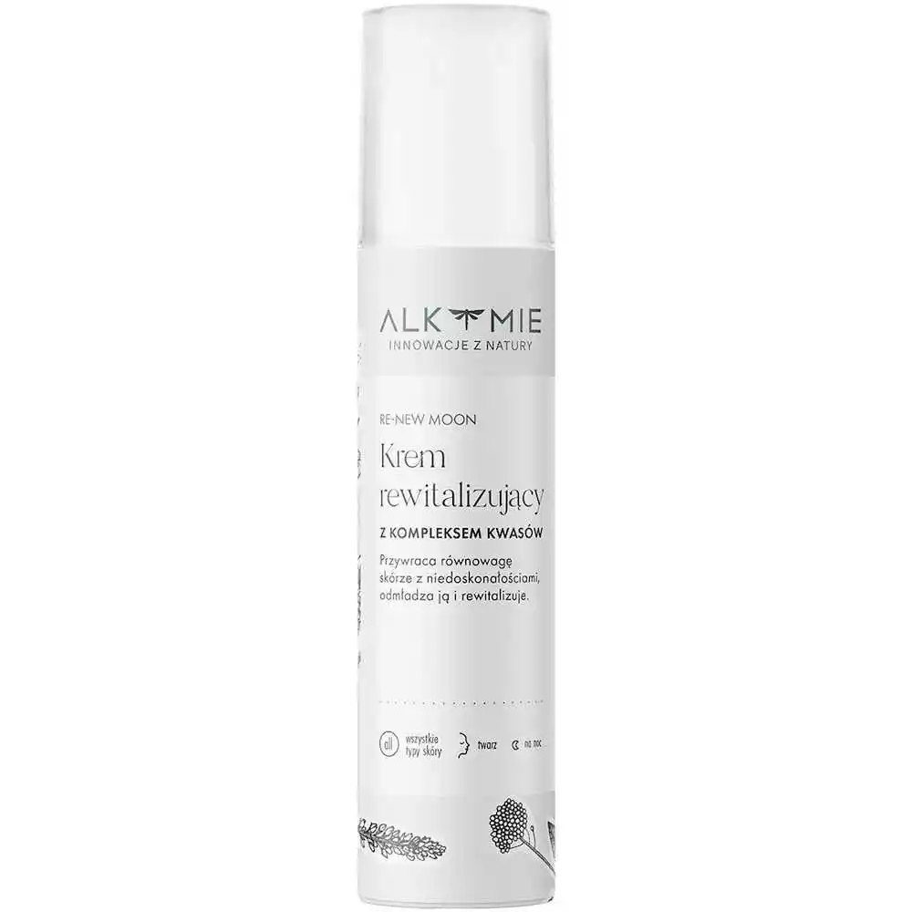 Alkmie Re-new Moon Rewitalizujący Krem z kompleksem kwasów 50ml