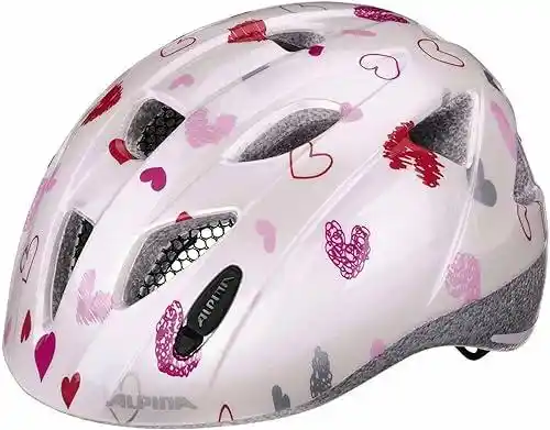 Alpina Kask rowerowy dziecięcy XIMO WHITE HEARTS