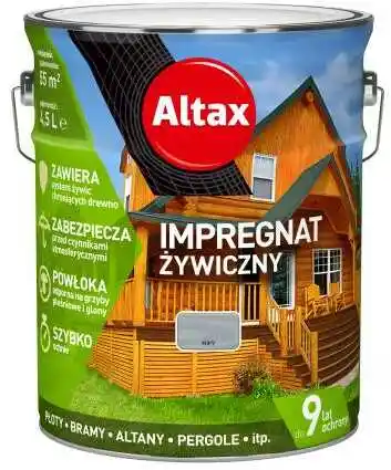 ALTAX Impregnat żywiczny 4,5L szary