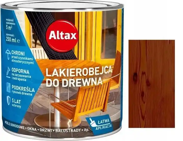 Altax Lakierobejca do Drewna 2,5L Palisander