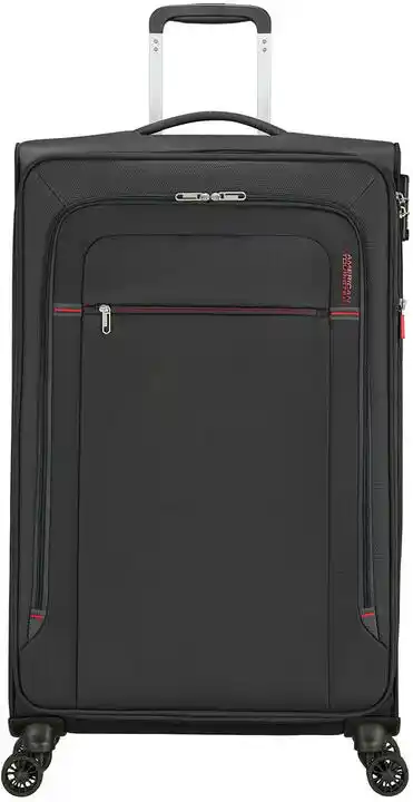 American Tourister Poszerzana walizka duża Crosstrack grey red 133191-2645