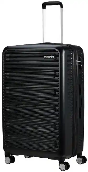 American Tourister Walizka duża poszerzana Astrobeam storm black 149797-0635