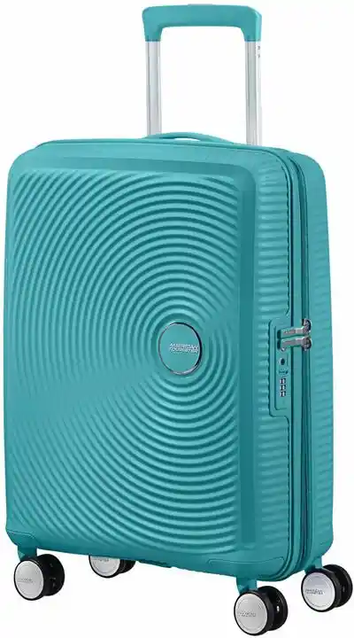 American Tourister Walizka kabinowa Soundbox 88472-A066-1INU Turkusowy