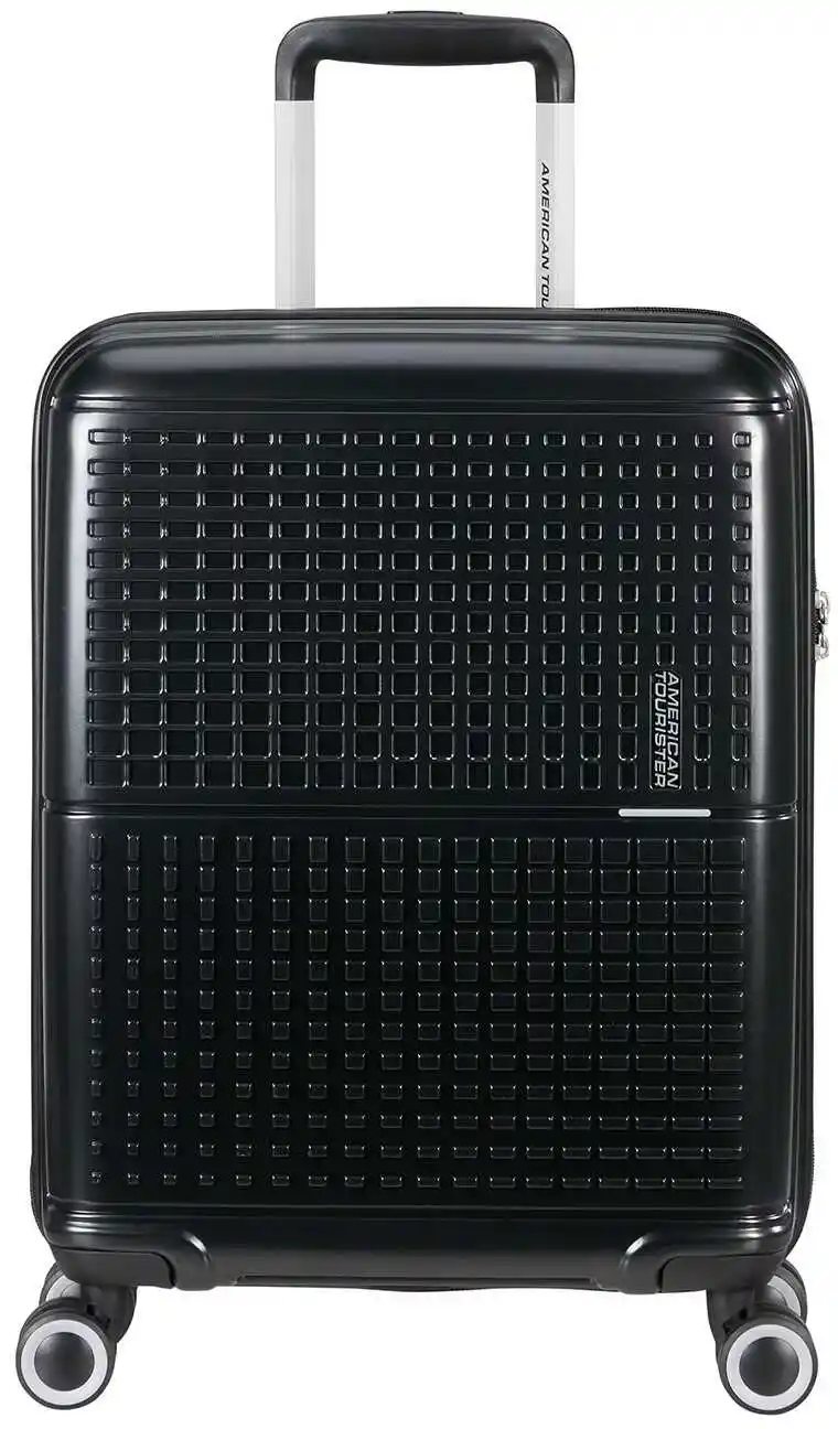 American Tourister Walizka mała GeoPop shadow black 147020-0614