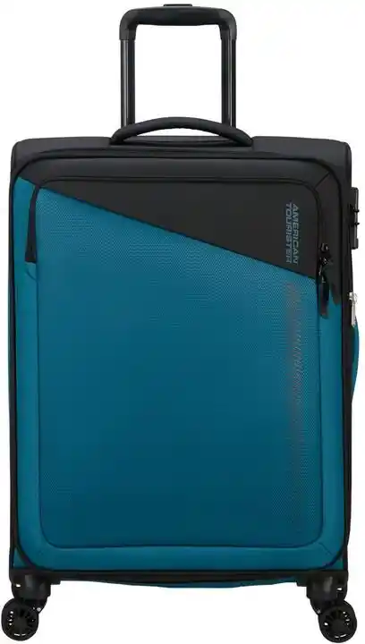 American Tourister Walizka średnia Daring Dash EXP black blue 150911-2642