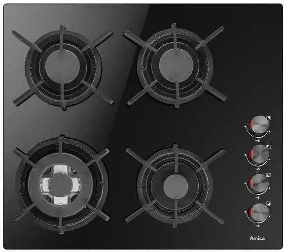 Amica PGCB6101AOB 59cm płyta gazowa