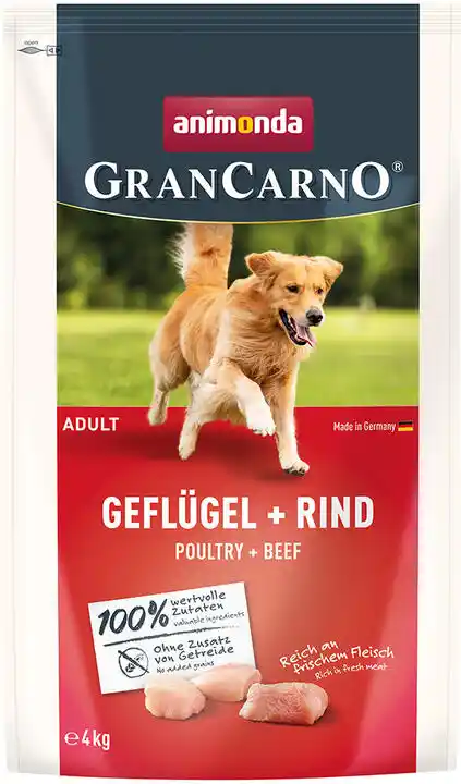 Animonda Grancarno Adult drób + wołowina - 4 kg