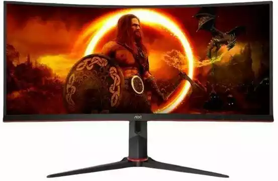 AOC CU34G2XP/BK 34 cale UWQHD VA 180Hz 1ms Zakrzywiony Gamingowy monitor LED