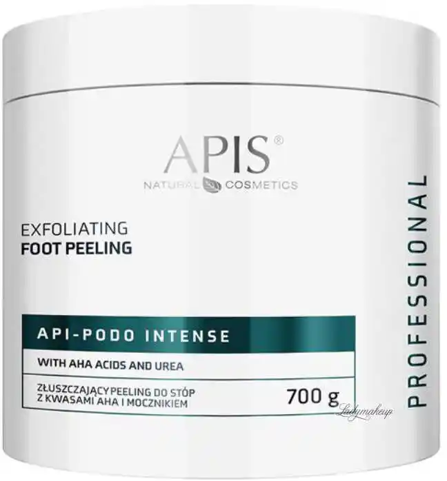 APIS Api-Podo Intense Złuszczający peeling do stóp z AHA i mocznikiem 700g