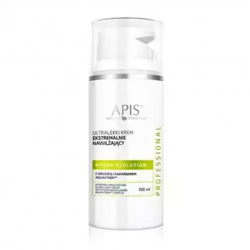 APIS Hydro Evolution Moisturizing Ultra-Light Cream ultralekki krem nawilżający z gruszką i rabarbarem 100ml