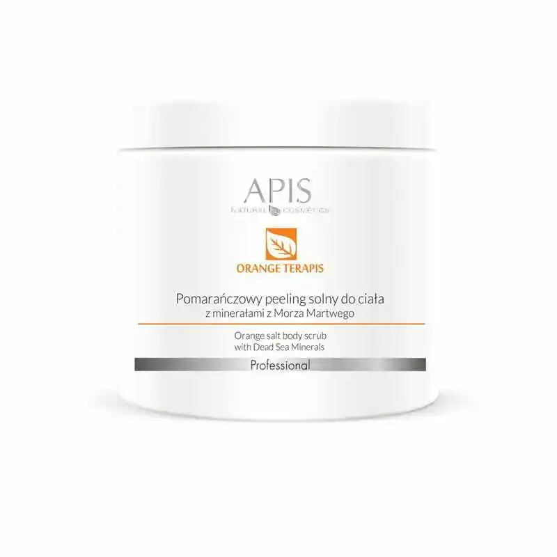 Apis Orange Terapis pomarańczowy peeling solny do ciała z minerałami z Morza Martwego 700g