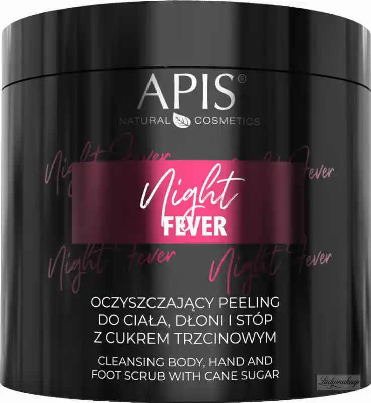 Apis Rose Madame oczyszczający peeling do ciała dłoni i stóp 700g