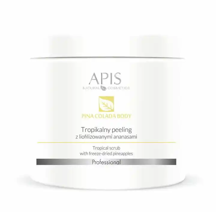 APIS Tropikalny peeling z liofilizowanymi ananasami 650g