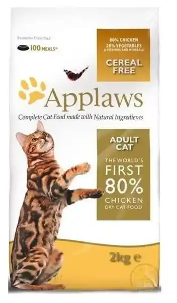 Applaws Complete Cat Food Adult Cat Chicken 2 kg - sucha karma dla dorosłych kotów z kurczakiem