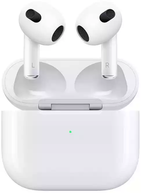 Apple AirPods 3. generacji z etui ładującym Lightning Douszne Bluetooth 5.0 Biały Słuchawki bezprzewodowe