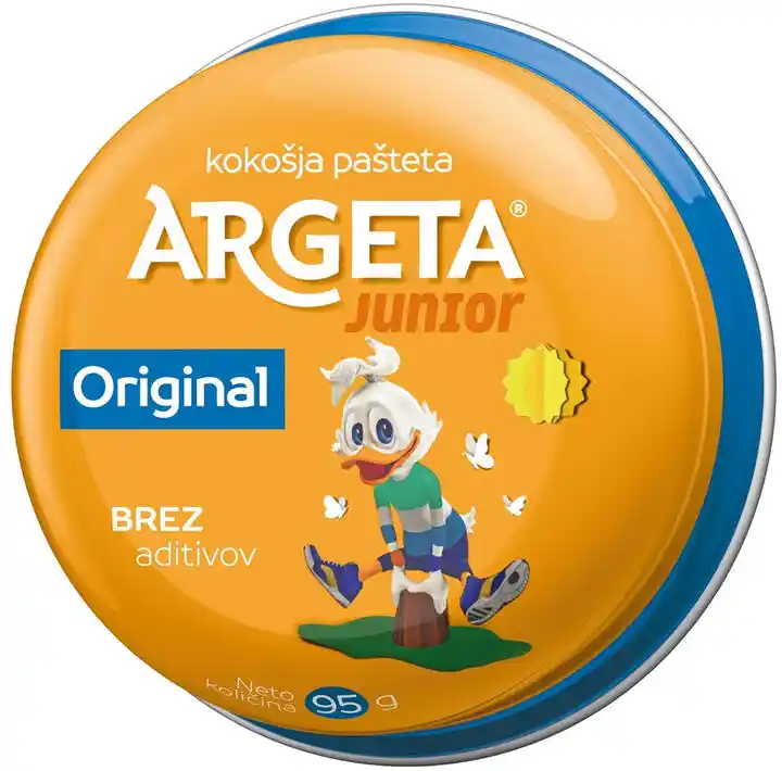 Argeta Pasta Z Kurczaka Junior Bezglutenowa 95g