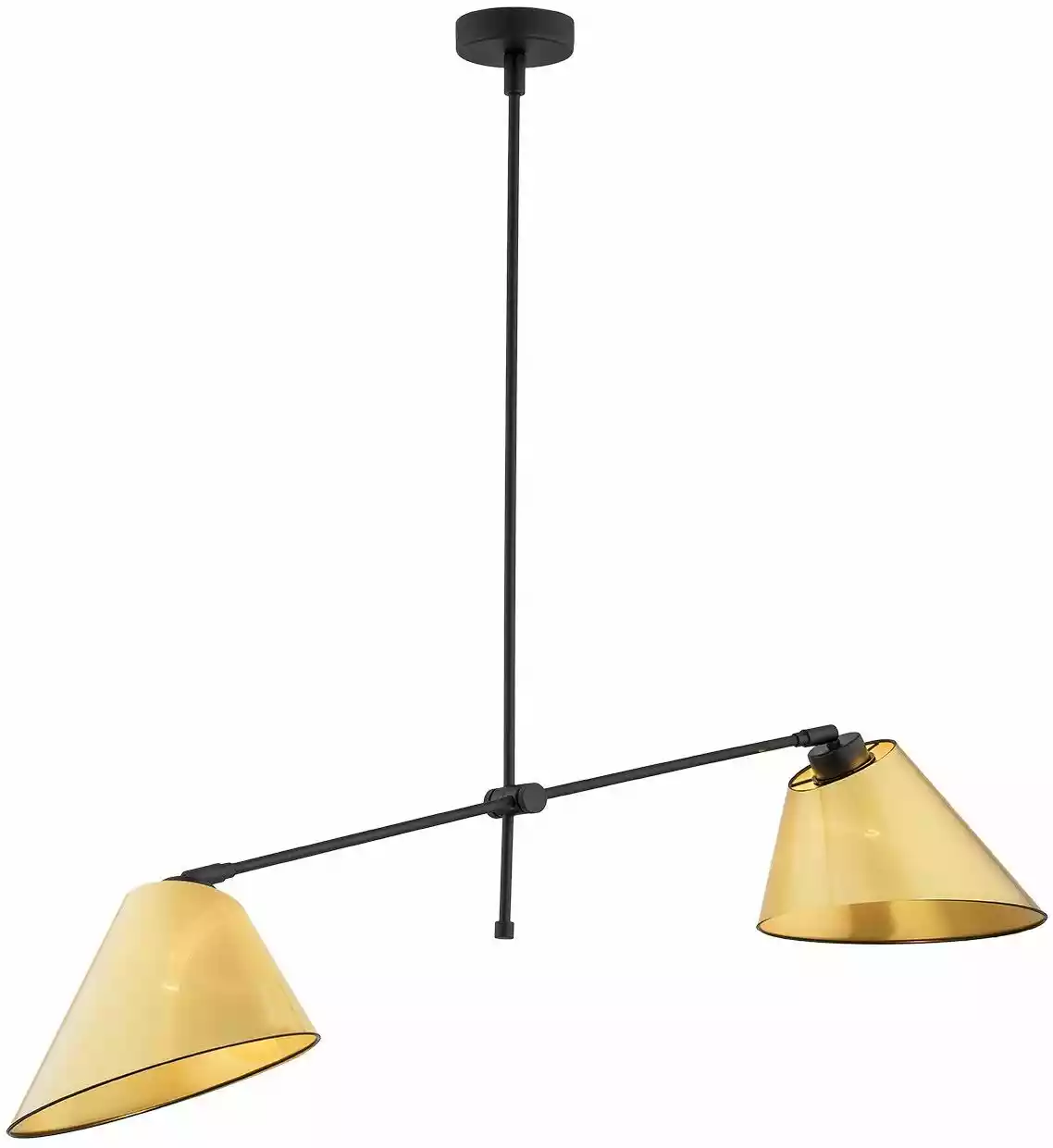 Argon Lampa designerska wisząca CLAVA 897 stylowa złota