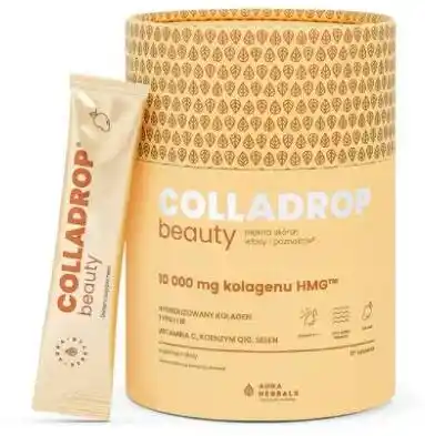 Aura Herbals Colladrop Beauty kolagen HMG 10000 mg Mango 30 saszetek