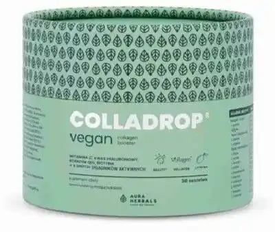 Aura Herbals Colladrop Vegan kolagen booster Vollagen 2000 mg 30 saszetek