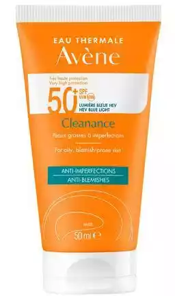 Avene Sun Bardzo wysoka ochrona przeciwsłoneczna Cleanance SPF50 50ml