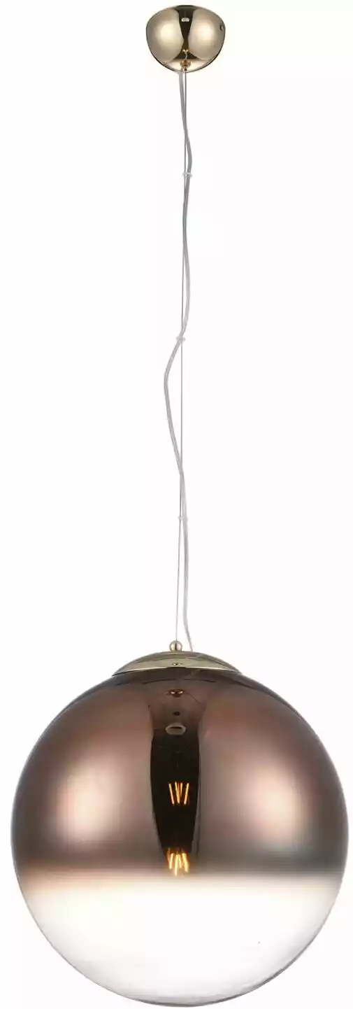 AZzardo Lampa designerska wisząca Iris 40 miedziana AZ3110