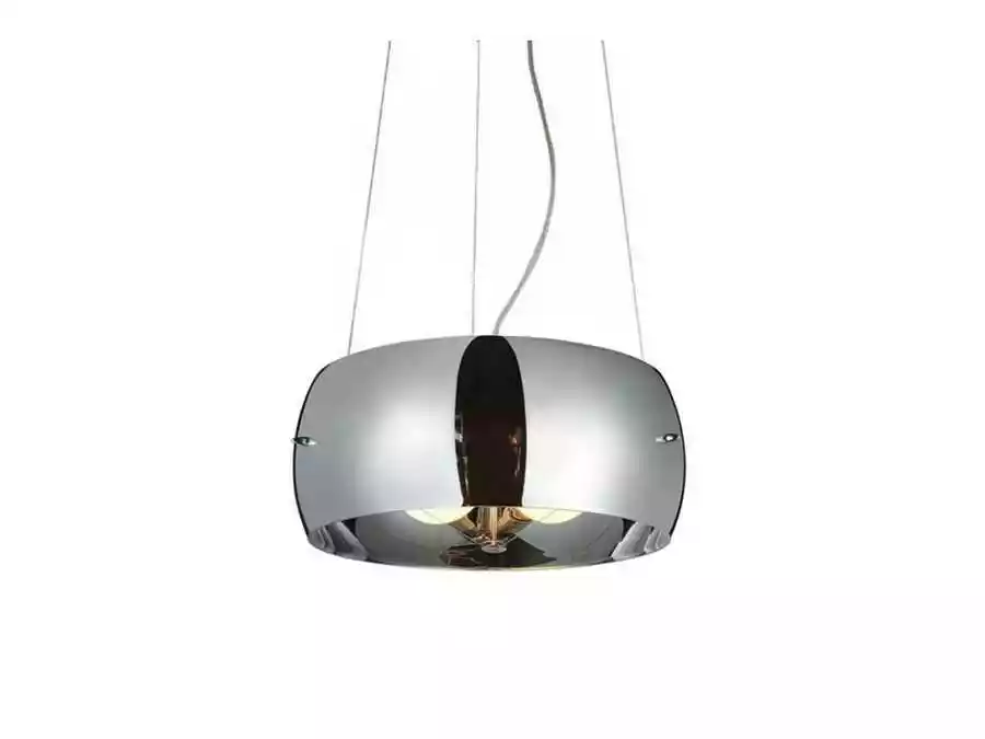 Azzardo Lampa designerska wisząca szklana COSMO 2 chrom AZ0844