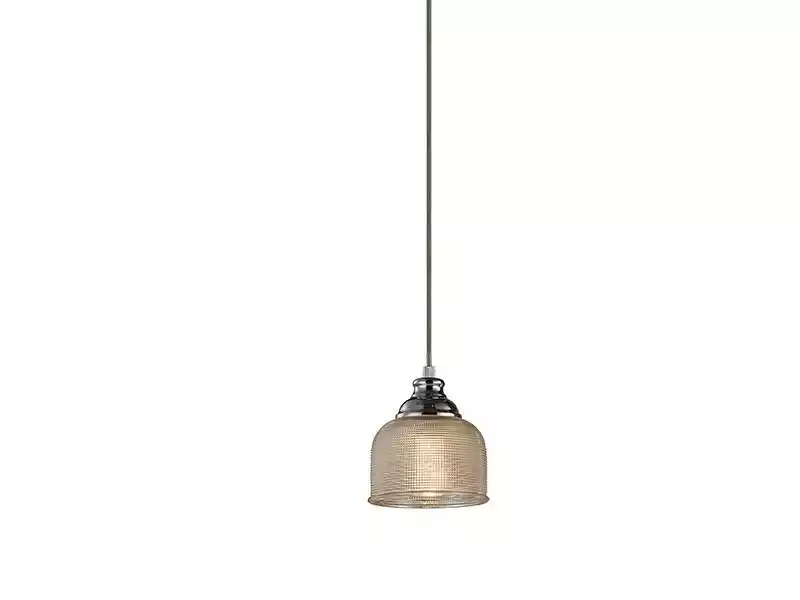 Azzardo Lampa loft wisząca MORA 1 chrom AZ2109