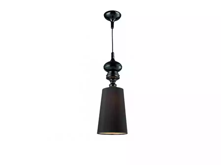 Azzardo Lampa stylowa wisząca BAROCO czarna AZ0064