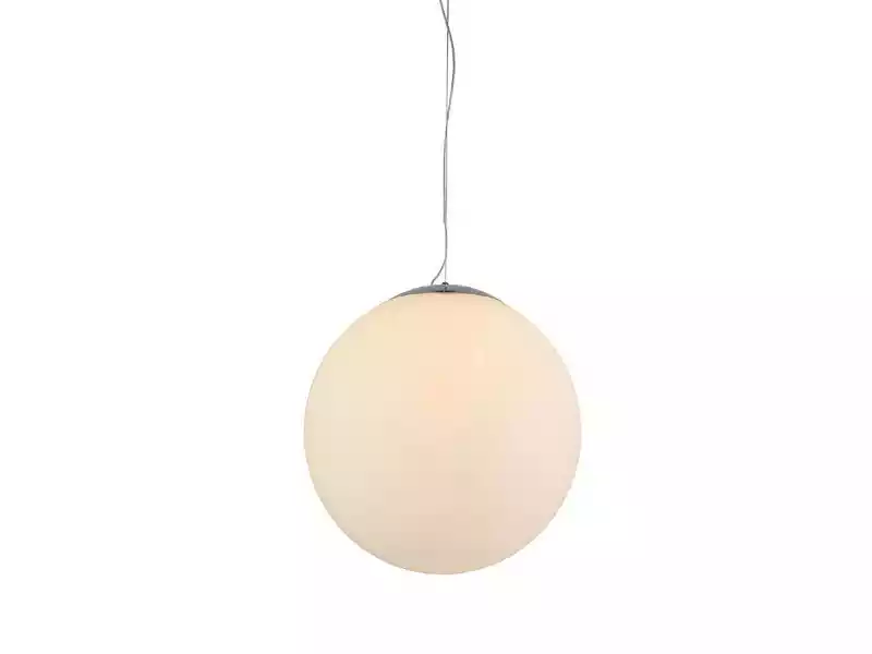 Azzardo Lampa wisząca nowoczesna WHITE BALL 50 biała AZ1329