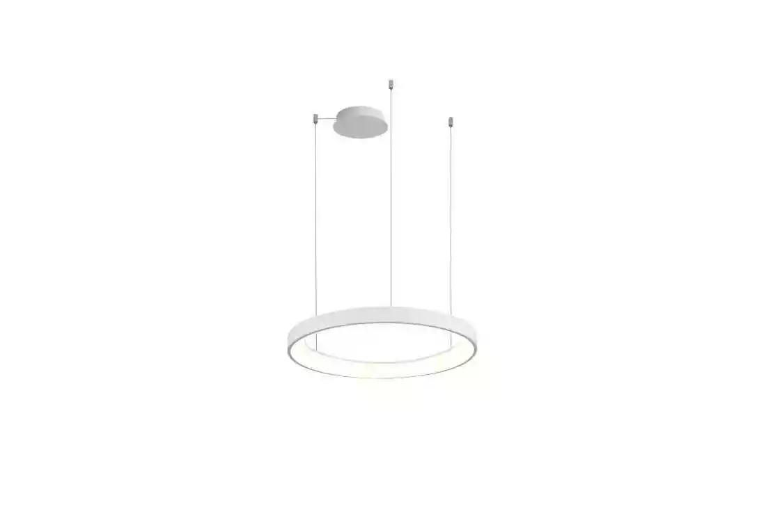 AZzardo Lampa wisząca RING AGNES PENDANT 48 DIMM CCT SWITCH WH AZ5015