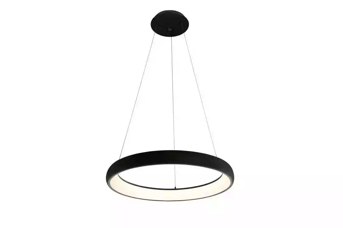 AZzardo Lampa wisząca RING ANTONIO PENDANT 41 CCT BK + REMOTE CONTROL AZ5060