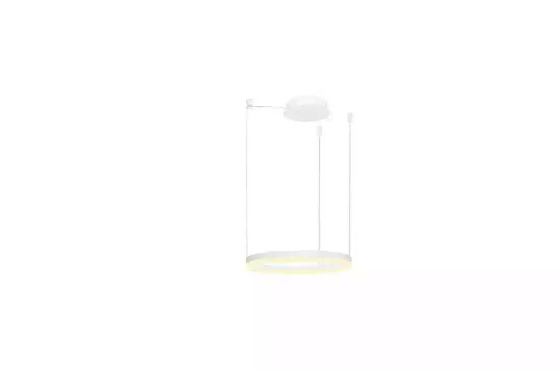 AZzardo Lampa wisząca RING HALO PENDANT 60 WH AZ4967