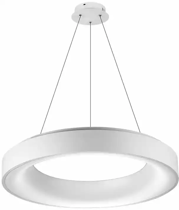 Azzardo Lampa wisząca RING SOVANA 55 CCT biała AZ2727