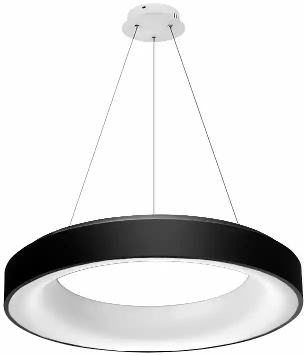 Azzardo Lampa wisząca RING SOVANA 55 CCT czarna AZ2728