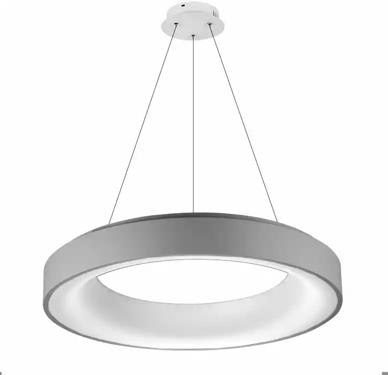 Azzardo Lampa wisząca RING SOVANA 55 CCT szara AZ2729