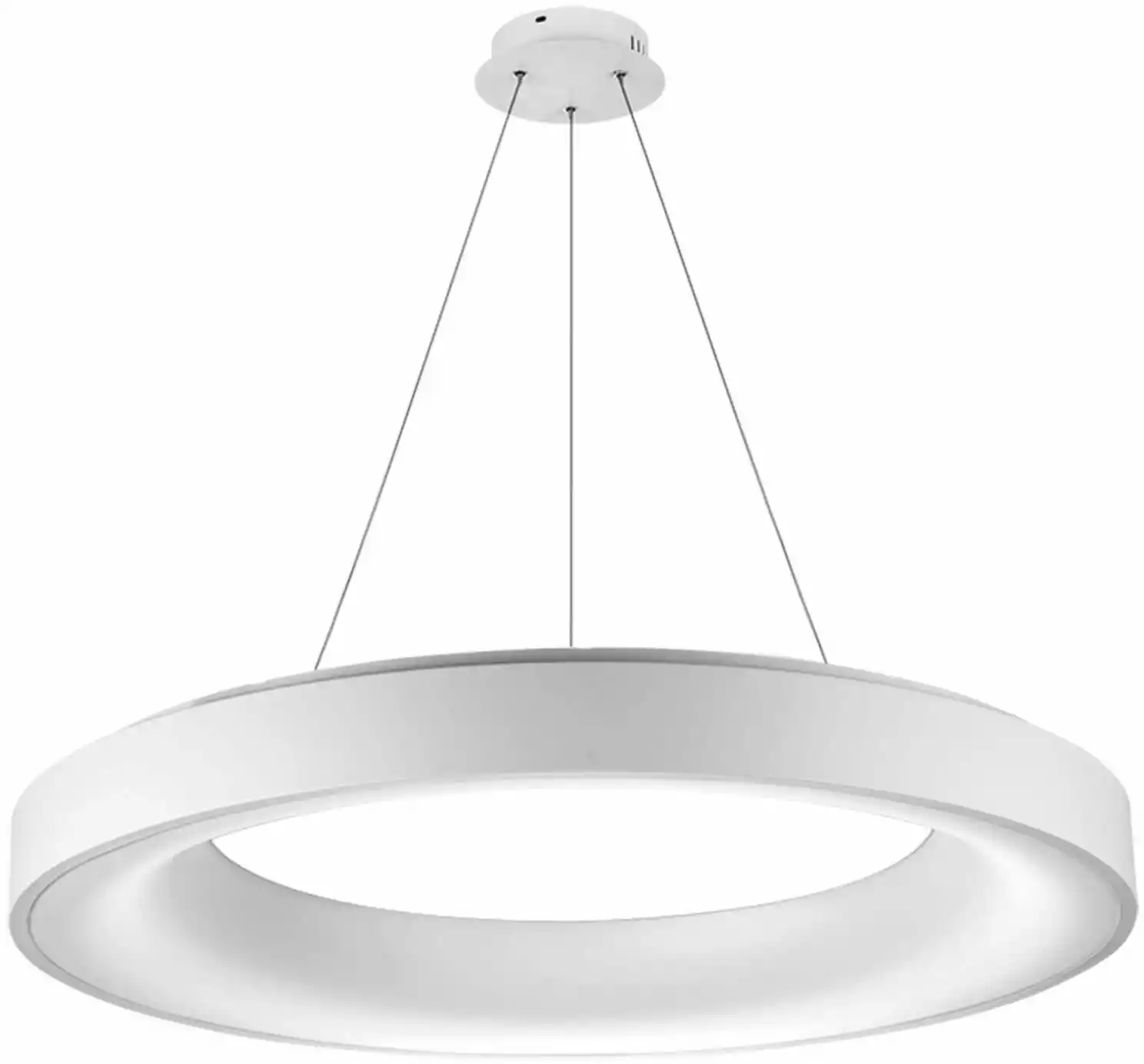 Azzardo Lampa wisząca RING Sovana 80 CCT biała AZ3448