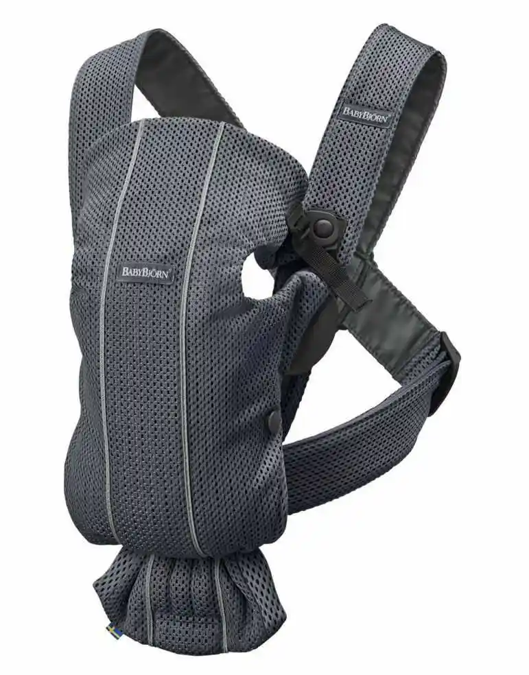 BABYBJORN MINI 3D Mesh nosidełko Antracytowy