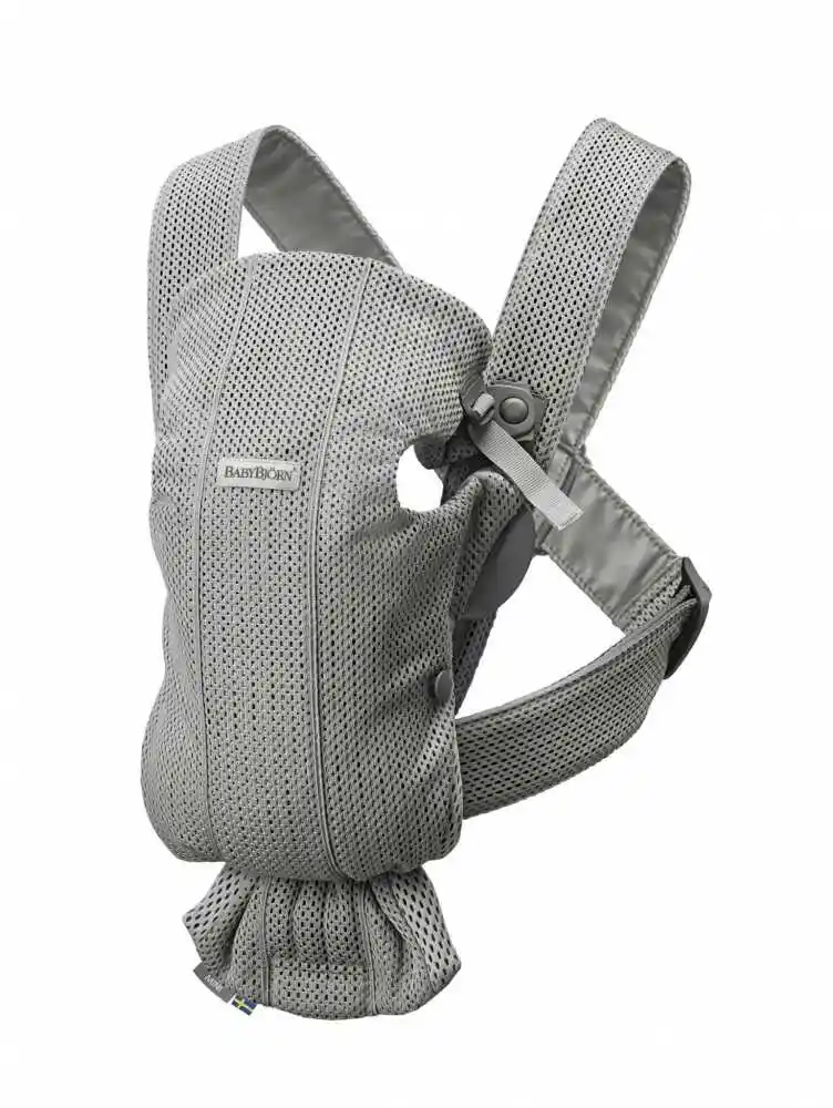 BABYBJORN MINI 3D Mesh nosidełko Szary