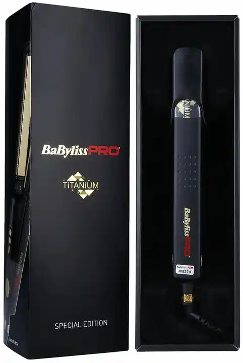 Babyliss Pro Prostownica Tytanowa do Włosów, Jonizacja, BAB3091BKTE