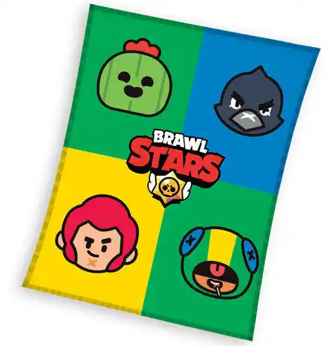 Babymatex Koc dziecięcy Brawl Stars Portrety 110x140cm