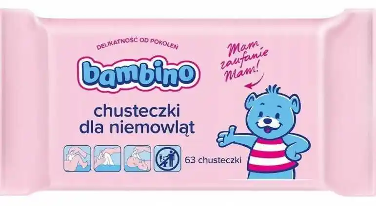 Bambino Chusteczki dla niemowląt 63szt