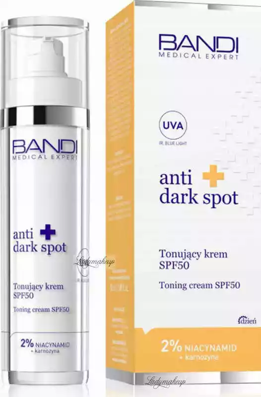 Bandi Anti Dark Spot tonujący krem z filtrem SPF50 50ml