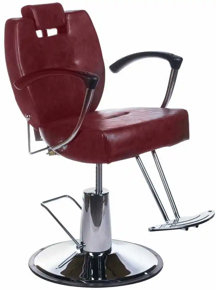 Barbiero Fotel barberski HEKTOR BH-3208 Wiśniowy